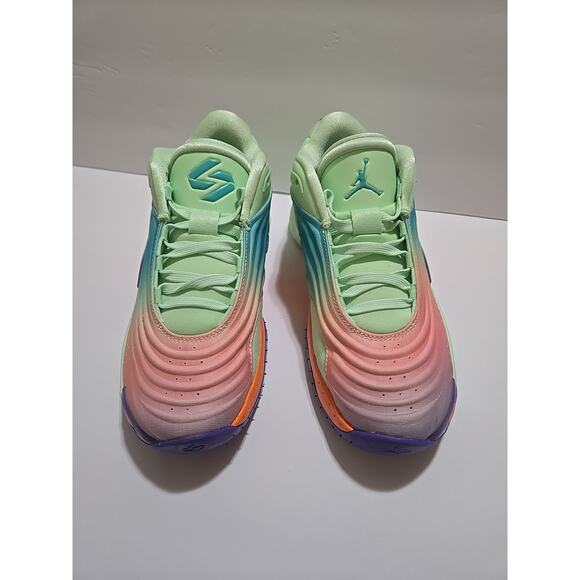 Nike Kids Jordan Luka 3 HQ4920-300 Multicolor Lace-Up Sneakers Shoes Size 7Y - Picture 9 of 16